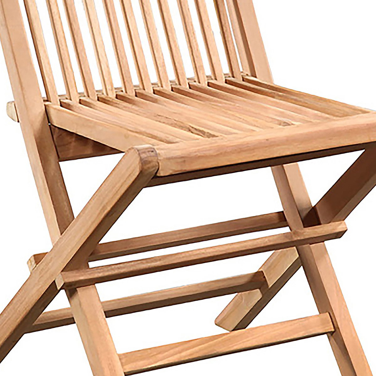 Ashdown Folding Chair  - Outdoor, Dining Chair by Dovetail, 18" width x 34.9" height x 24" depth View 5