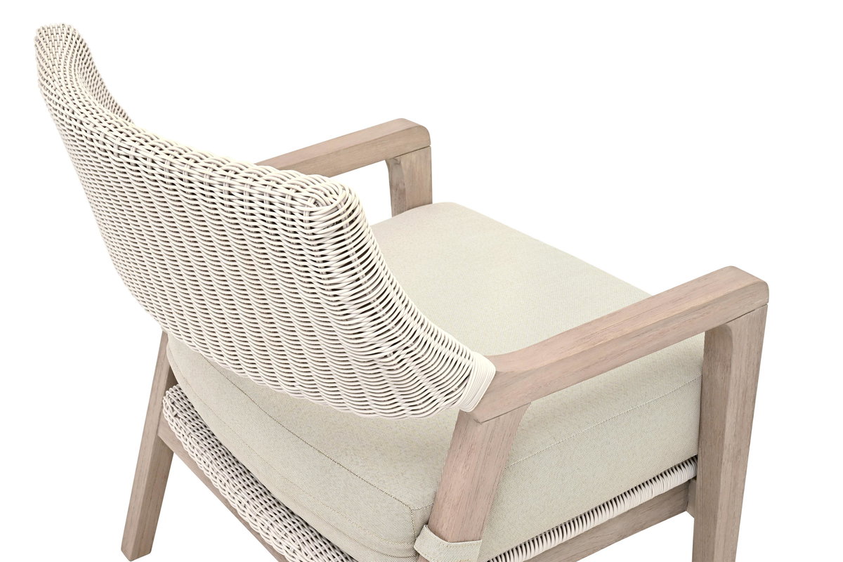 Lucia Outdoor Club Chair, Accent Chair by Essentials for Living, 28" width x 32.5" height x 27" depth View 7