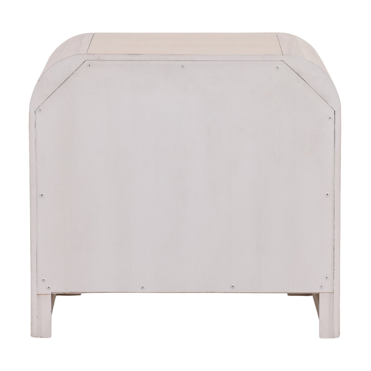 Portland Nightstand Bleach Natural, by Dovetail, 25.6" width x 24" height x 18.18" depth View 4