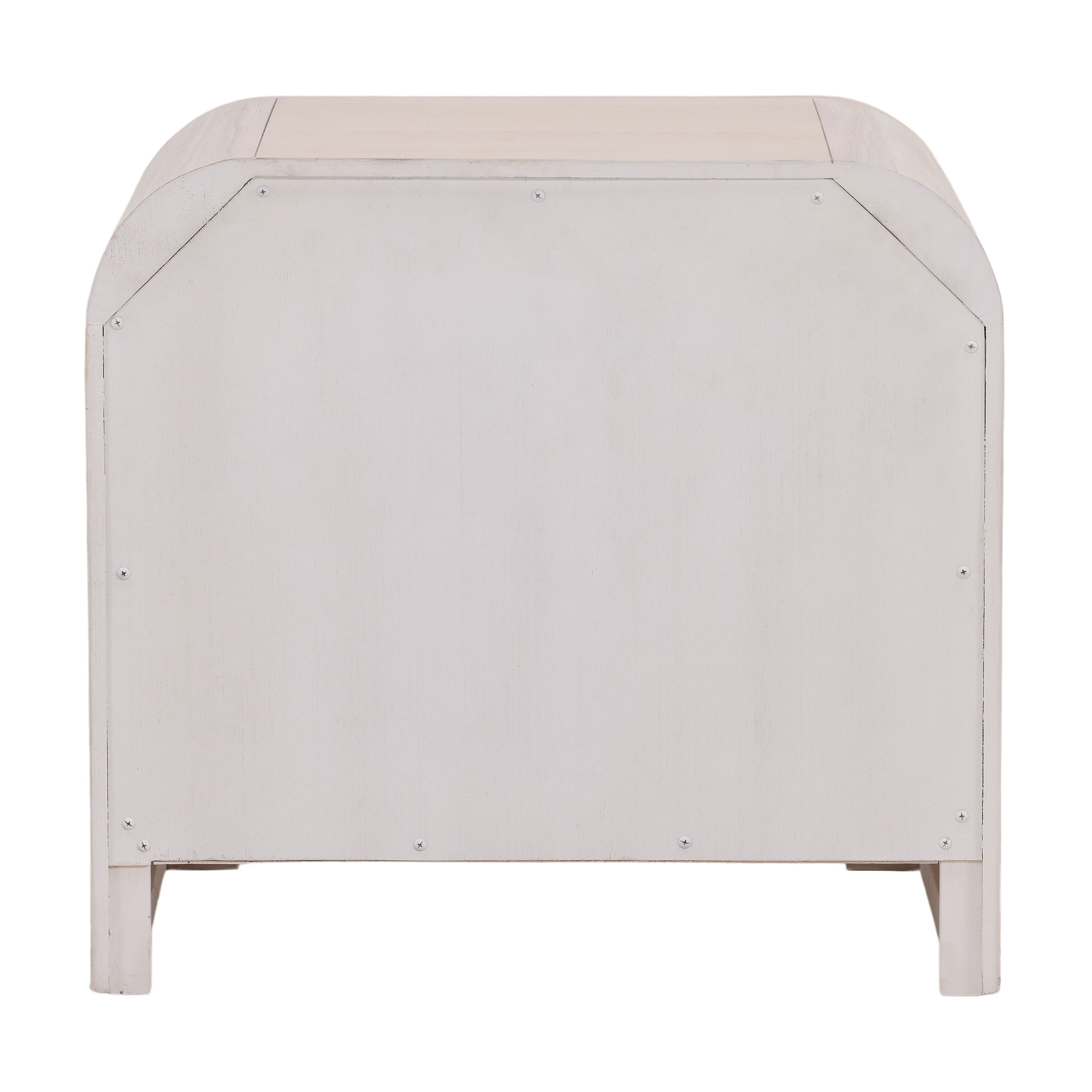 Portland Nightstand Bleach Natural large image 
