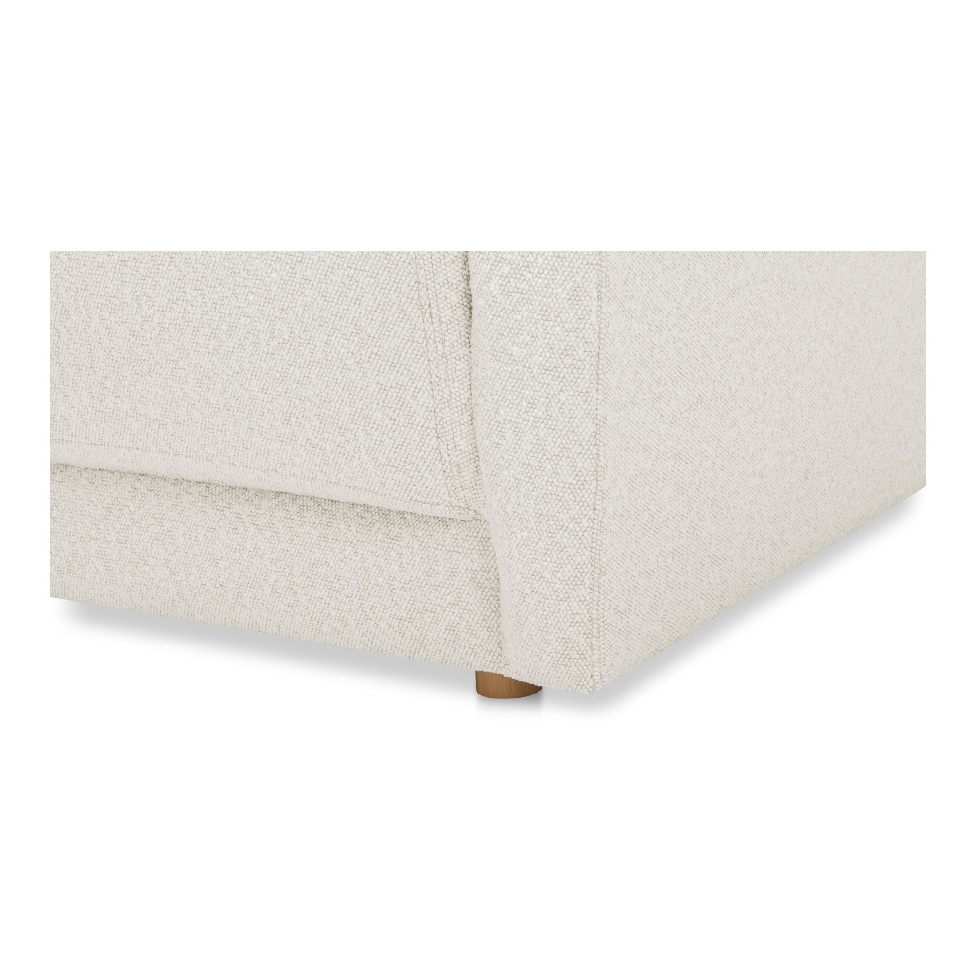 Bryn Sectional Left Oyster, Sectional Sofa by Moe's Home, 115.5" width x 31.5" height x 70.5" depth View 6