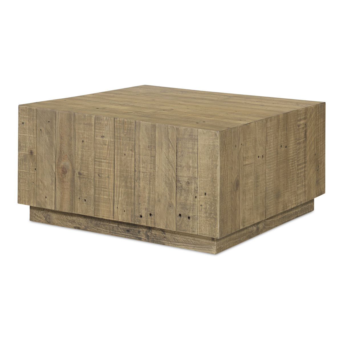 Jasper Coffee Table Natural, by Moe's Home, 31.5" width x 16" height x 31.5" depth View 3