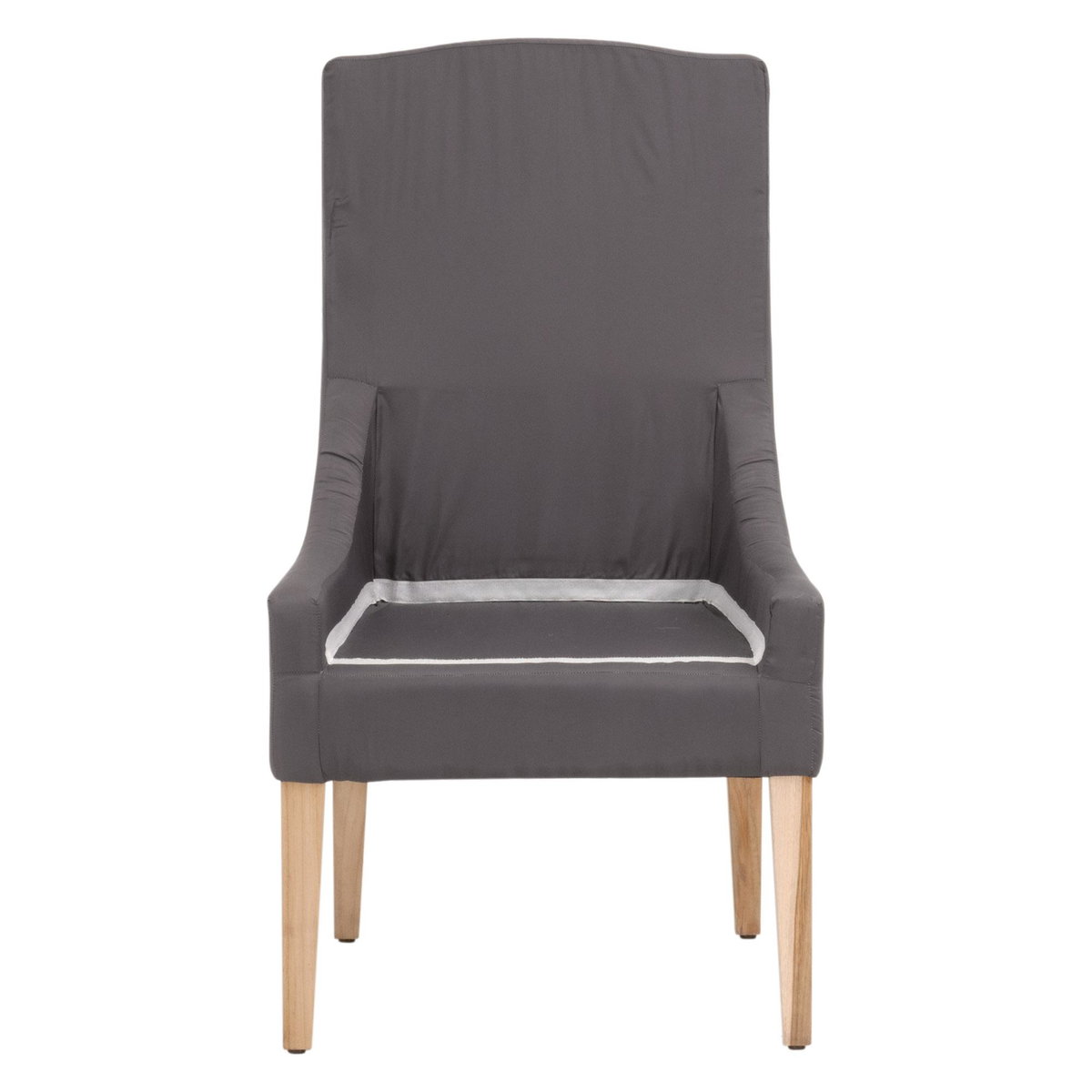 Adele Outdoor Slipcover Dining Chair, by Essentials for Living, 22.5" width x 40" height x 26.5" depth View 9