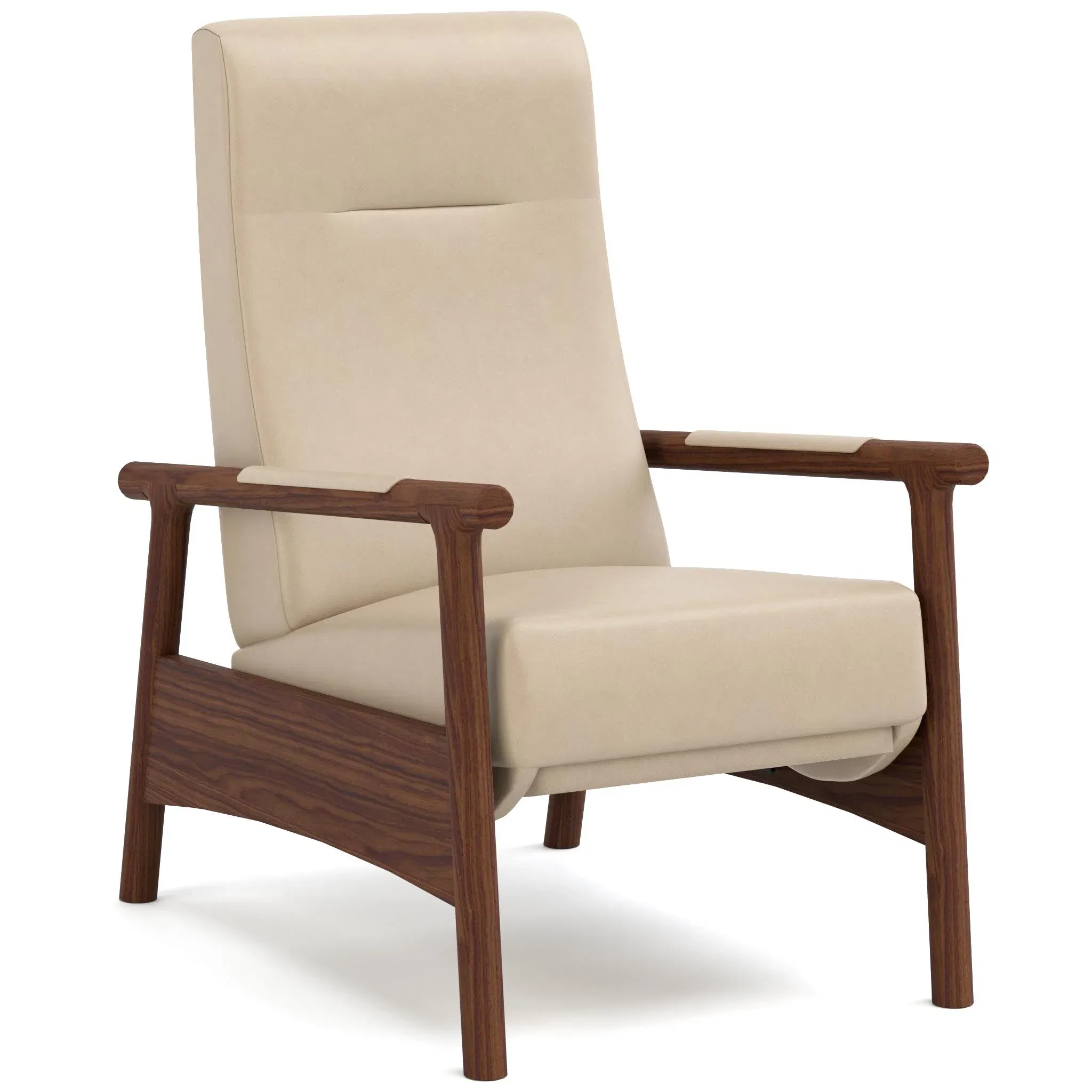 Walnut Grove Recliner  - Morganton Flax, by Stickley, 26.5" width x 43" height x 38" depth View 1