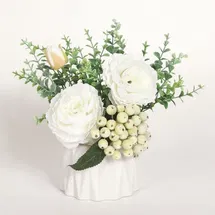 Online Designer Bedroom Aviva Artificial Potted Flower Bouquet 8''X8''