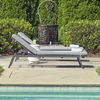 Bea Outdoor Pool Chaise, Furniture by Uttermost, 78.75" width x 12.5" height x 27.5" depth thumbnail 4