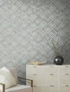 Modern Shell Blue & Grey Wallpaper thumbnail 2