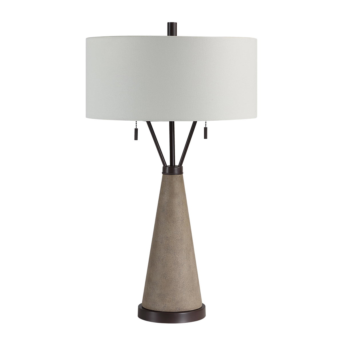Lourdes, Table Lamp by Renwil, 29.25" height x 17" depth View 1