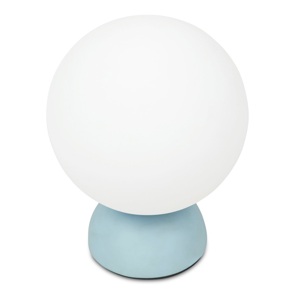 Ovi Table Lamp Light Blue, by Moe's Home, 5.9" width x 7.9" height x 5.9" depth View 1