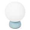 Ovi Table Lamp Light Blue, by Moe's Home, 5.9" width x 7.9" height x 5.9" depth thumbnail 1