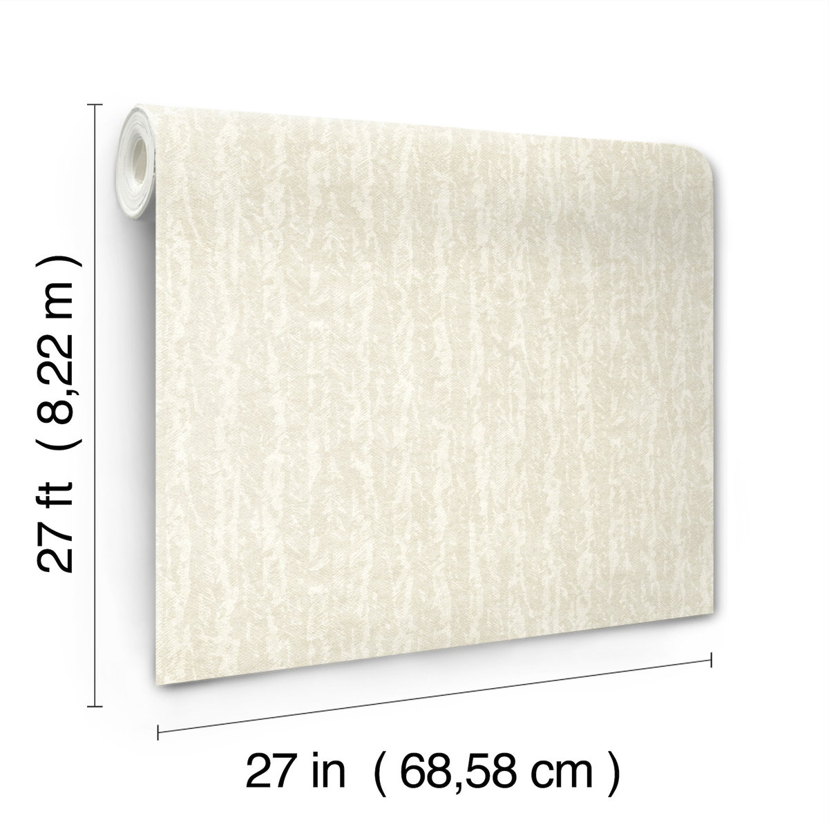 Juju Beige Wallpaper, by York Wall, 27' length x 2'3" width x 0.02" depth View 6