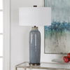 Vicente Slate Blue Table Lamp thumbnail 4