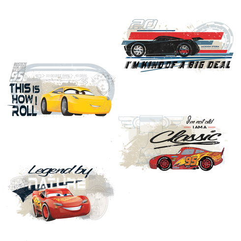 Cars 3 Racing Wall Decals