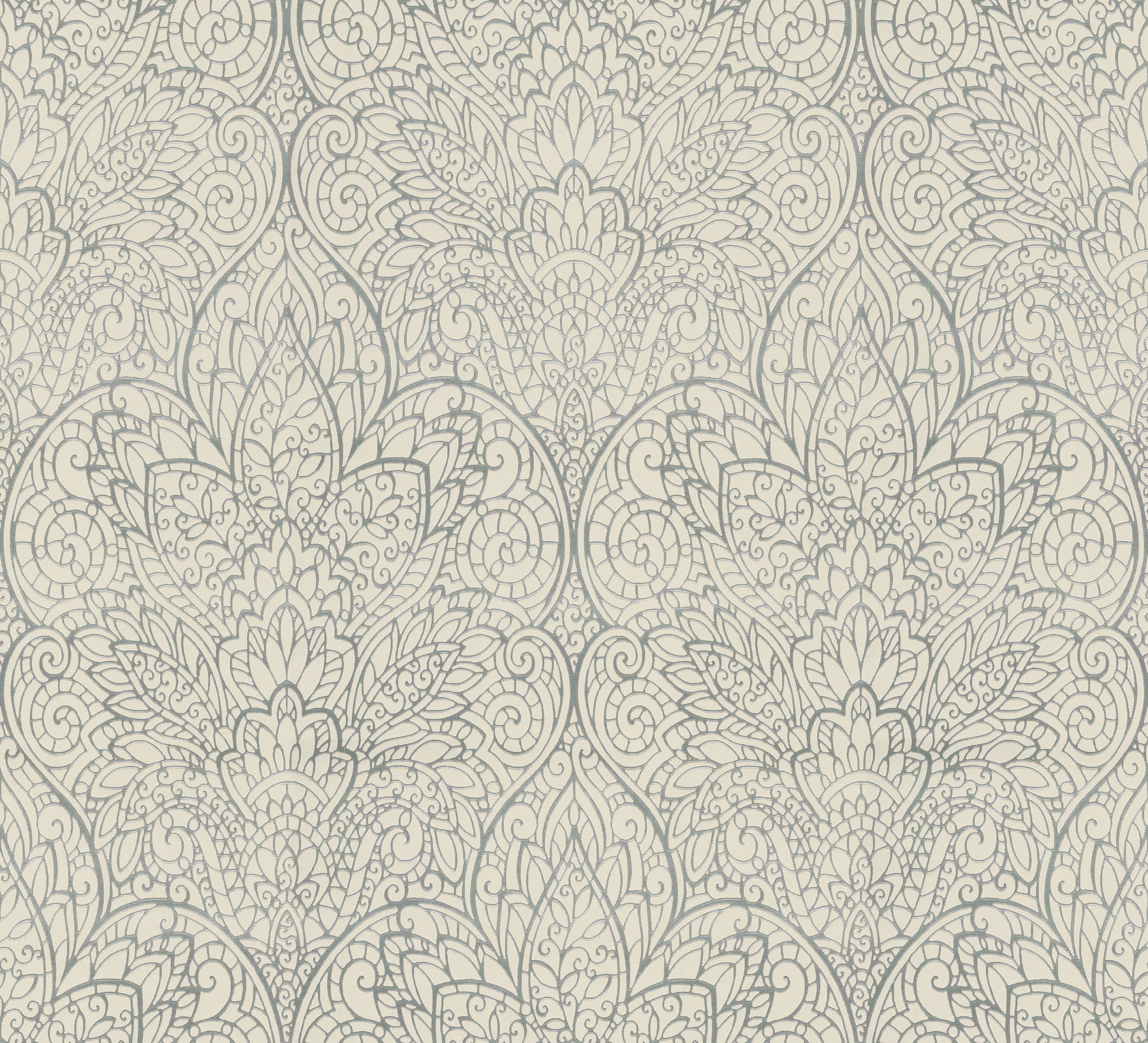 Paradise  Grey Metallic Wallpaper large image 