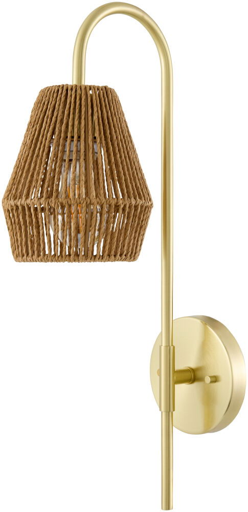 Bezas Wall Sconce, by Surya, 7" length x 5" width x 20" height