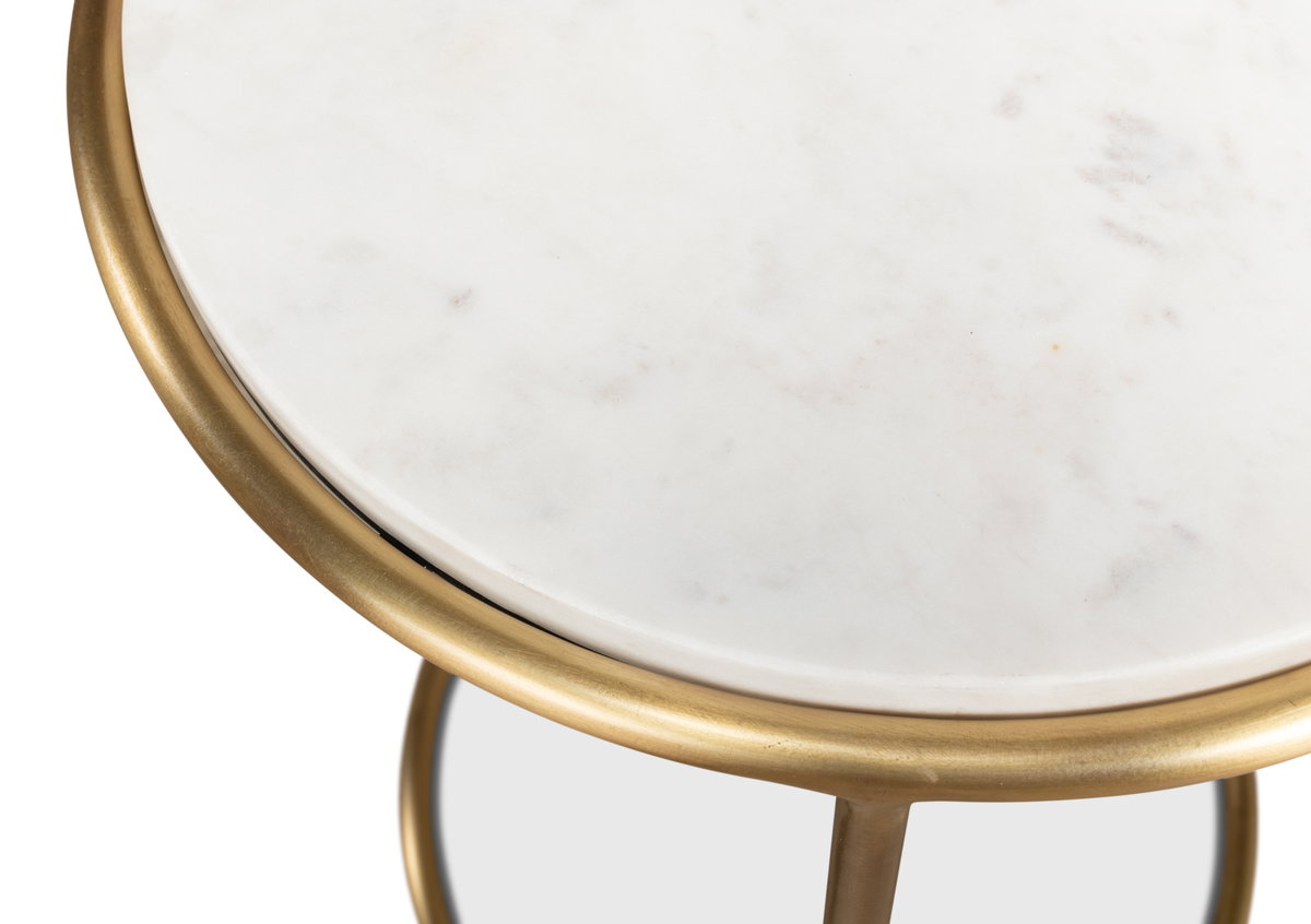 Side Table, by Sarreid, 1'2" length x 1'2" width x 1'10" height View 11