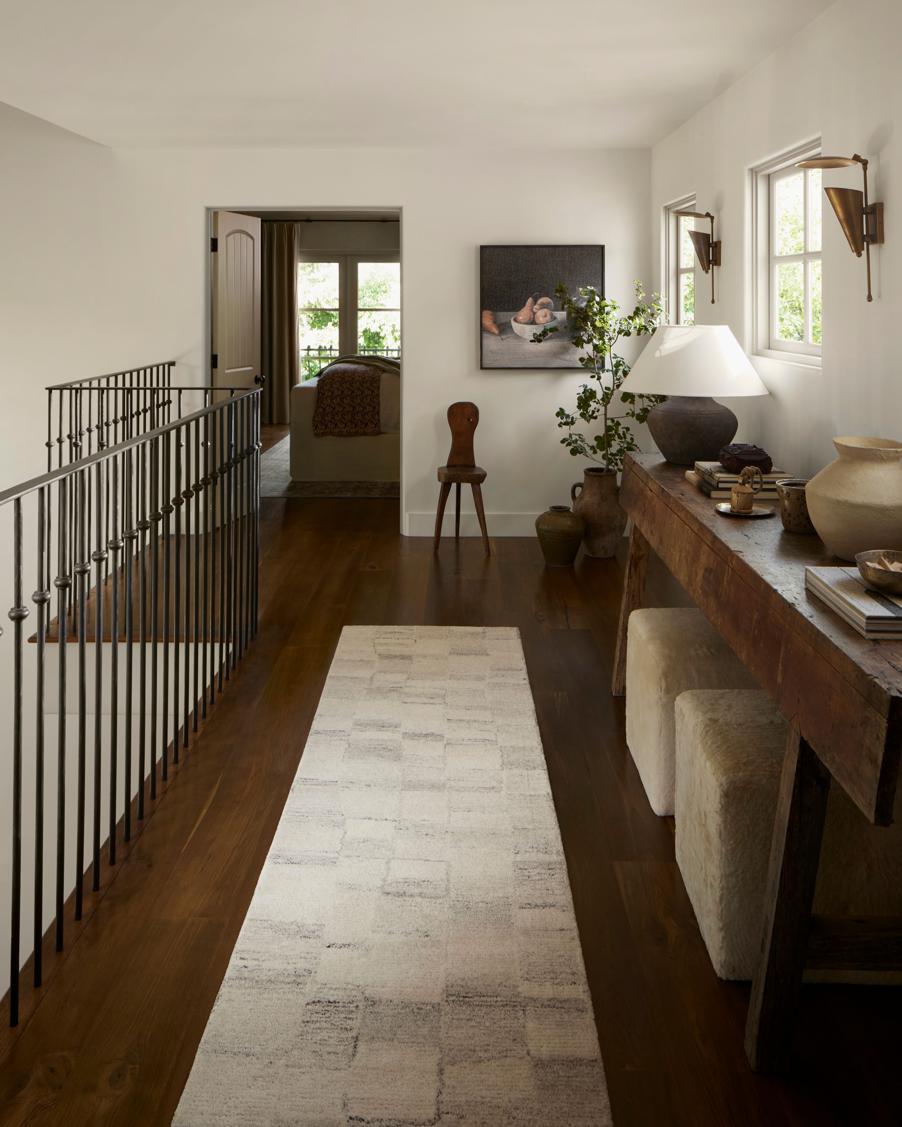 Amber Lewis x Loloi Rocky Rug, 1'6" length x 1'6" width View 3