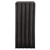 In The Groove Aluminum Accent Table, Side & End Table by Uttermost, 16" width x 23" height x 10" depth thumbnail 6