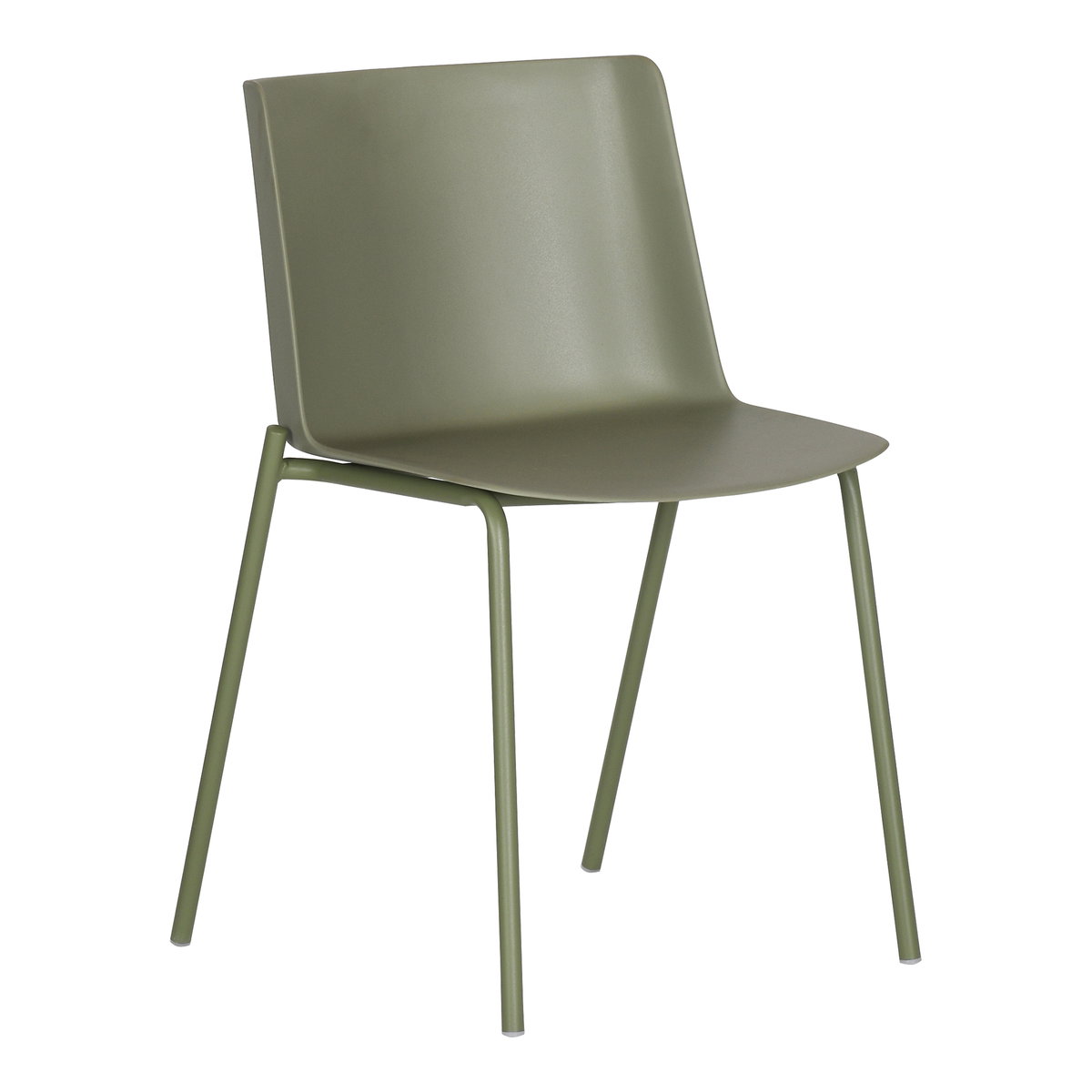 Silla Outdoor Dining Chair Sage Green - Set Of Two, Outdoor Chair by Moe's Home, 1'6.5" width x 2'7" height x 1'8.5" depth View 5
