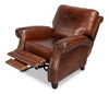 Roosevelt Leather Recliner, Seating by Sarreid, 39" length x 38" width x 39" height thumbnail 12