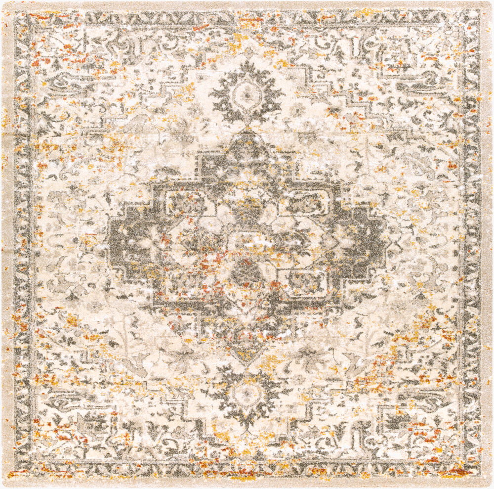 Tuscany Machine Woven Rug, by Surya, 7'10.49" length x 7'10.49" width