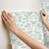 Sparrow & Oak Glacial Blue Peel & Stick Wallpaper thumbnail 6