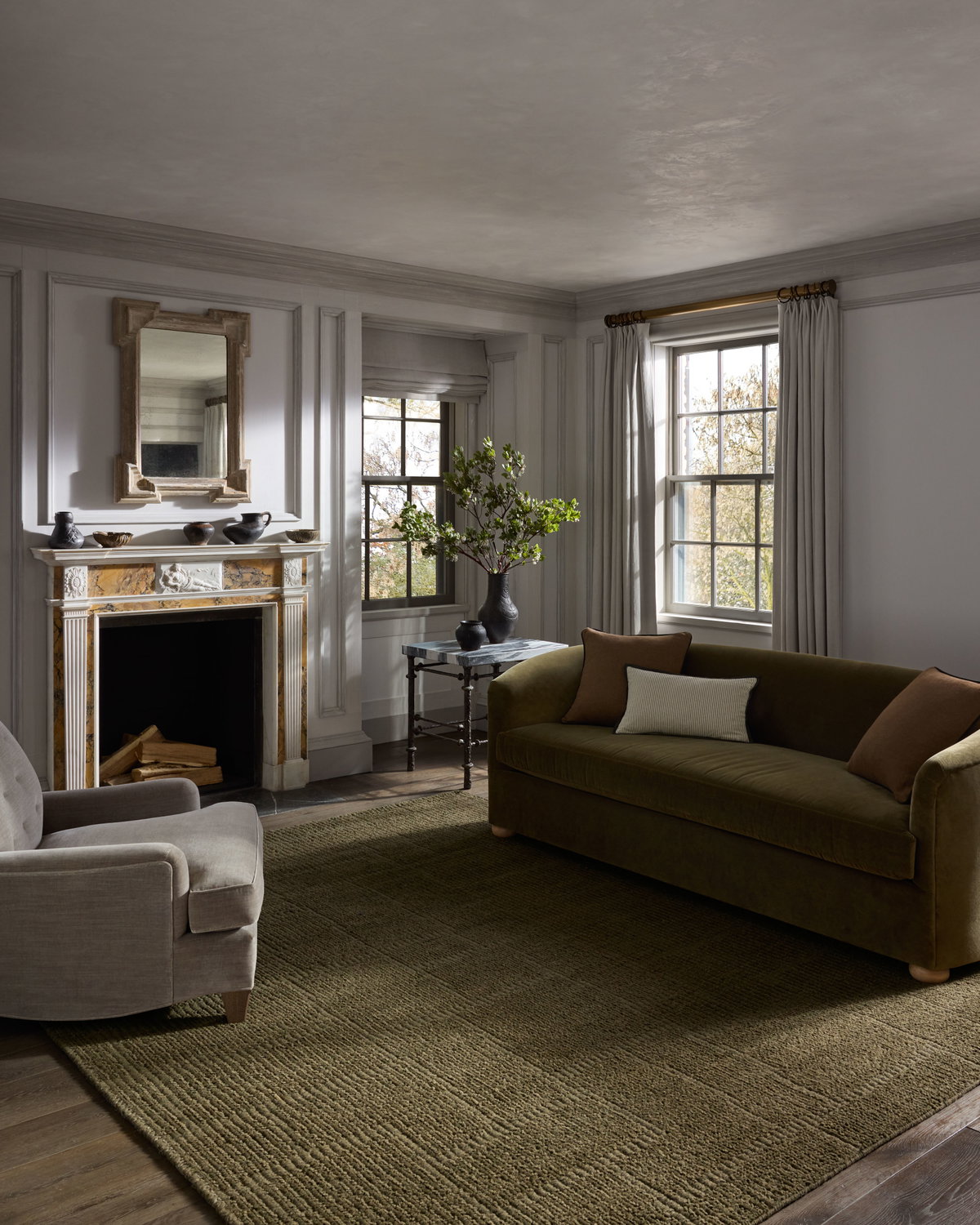 Jeremiah Brent x Loloi Greenwich Rug, 2'6" length x 8'6" width View 2