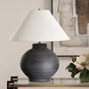 Tramore Rustic Charcoal Table Lamp thumbnail 2