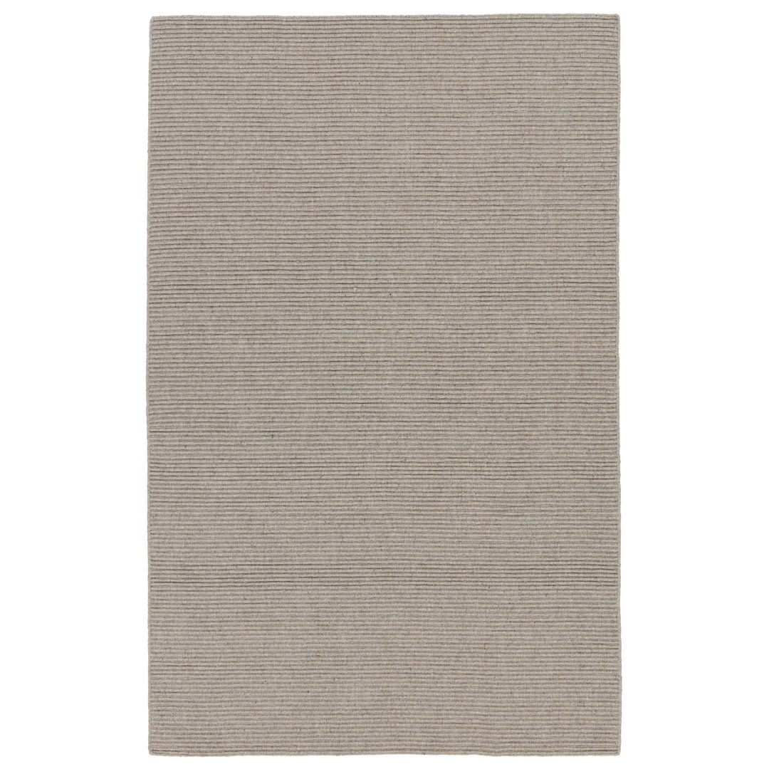 Handmade Handwoven Area Rug in Gray large image 