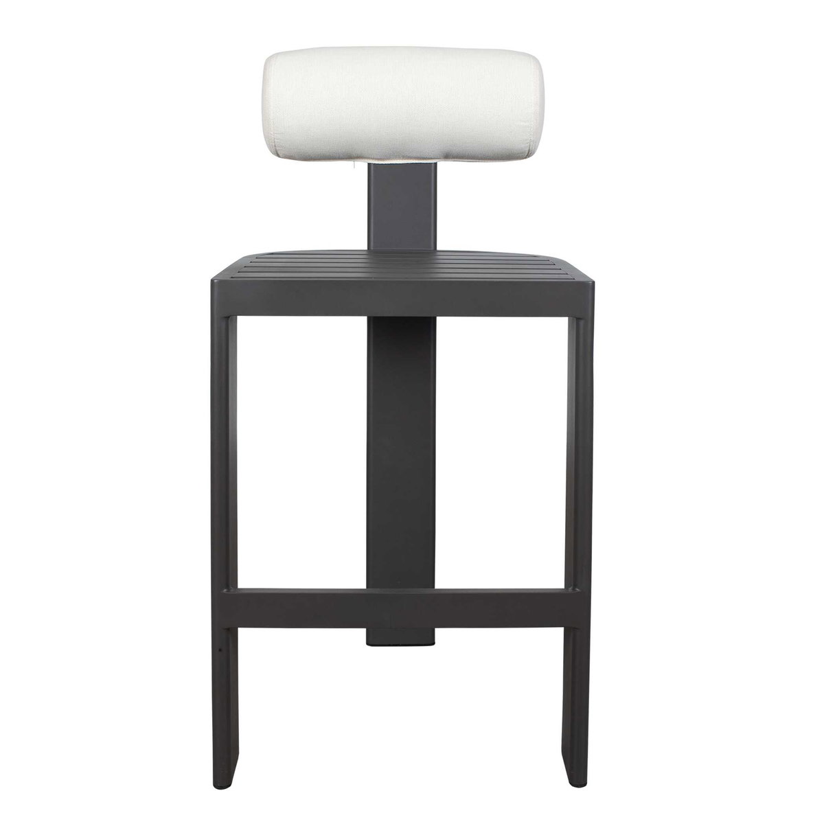 Bolster Back Outdoor Bar Stool, Outdoor Stool by Uttermost, 1'8" width x 3'6.5" height x 1'10.25" depth View 8
