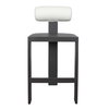 Bolster Back Outdoor Bar Stool, Outdoor Stool by Uttermost, 1'8" width x 3'6.5" height x 1'10.25" depth thumbnail 8