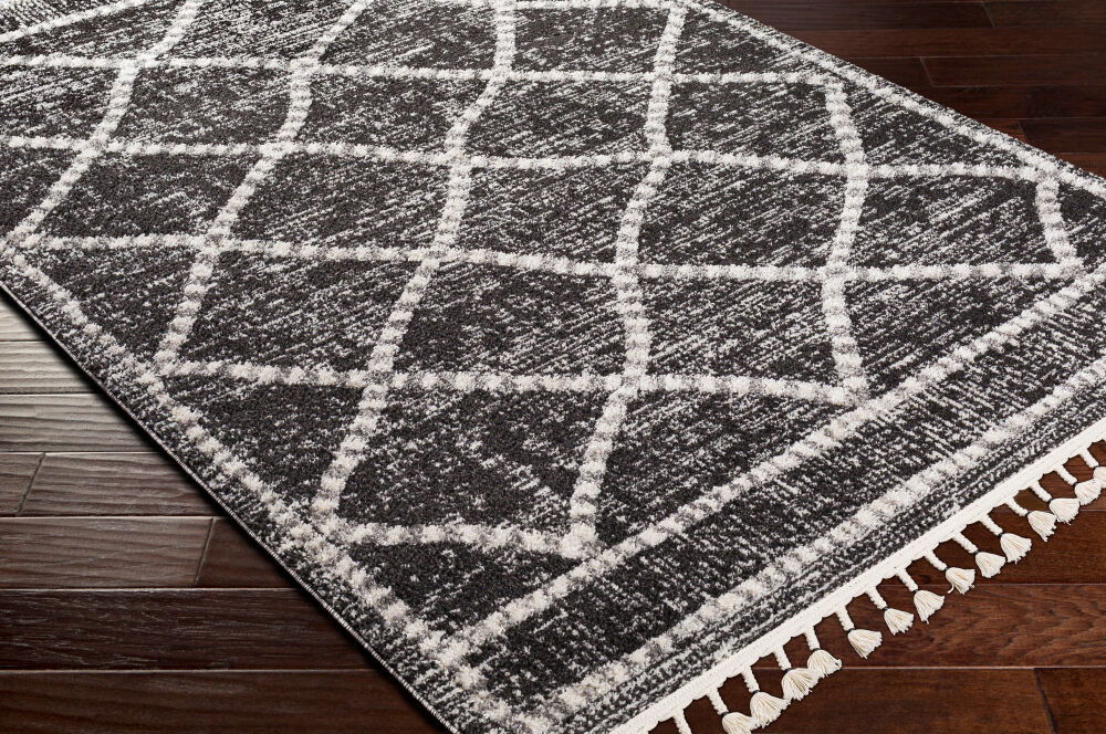 Valencia Machine Woven Rug, by Surya, 9'0.27" length x 6'6.74" width