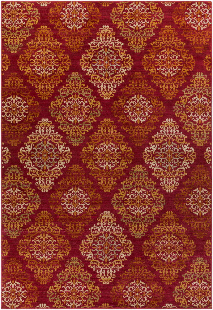 Arabesque Machine Woven Rug, by Surya, 12'9.54" length x 8'10.3" width