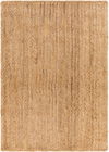 Natural Braids Handmade Rug, by Surya, 7'6" length x 5' width thumbnail