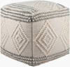 Hygge Pouf, Ottoman by Surya, 18" width x 18" height thumbnail