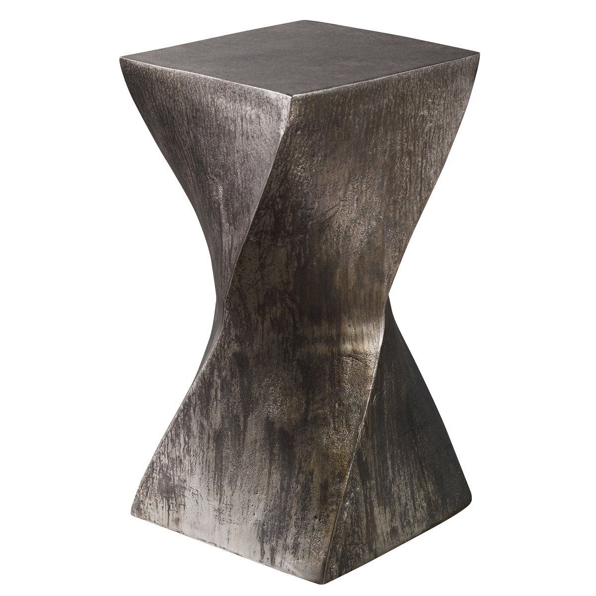 Euphrates Accent Table, Side & End Table by Uttermost, 10" width x 19" height x 10" depth View 1