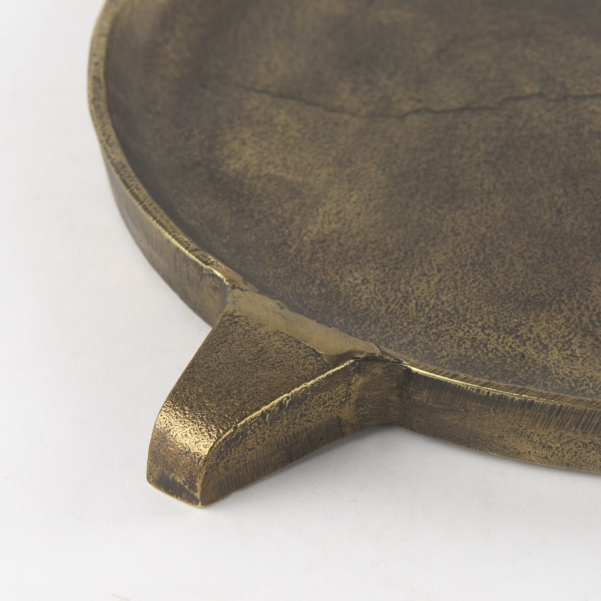 Marlowe Aluminium Tray - Large, Decorative Tray by Mercana, 17" length x 15" width x 1" height View 10