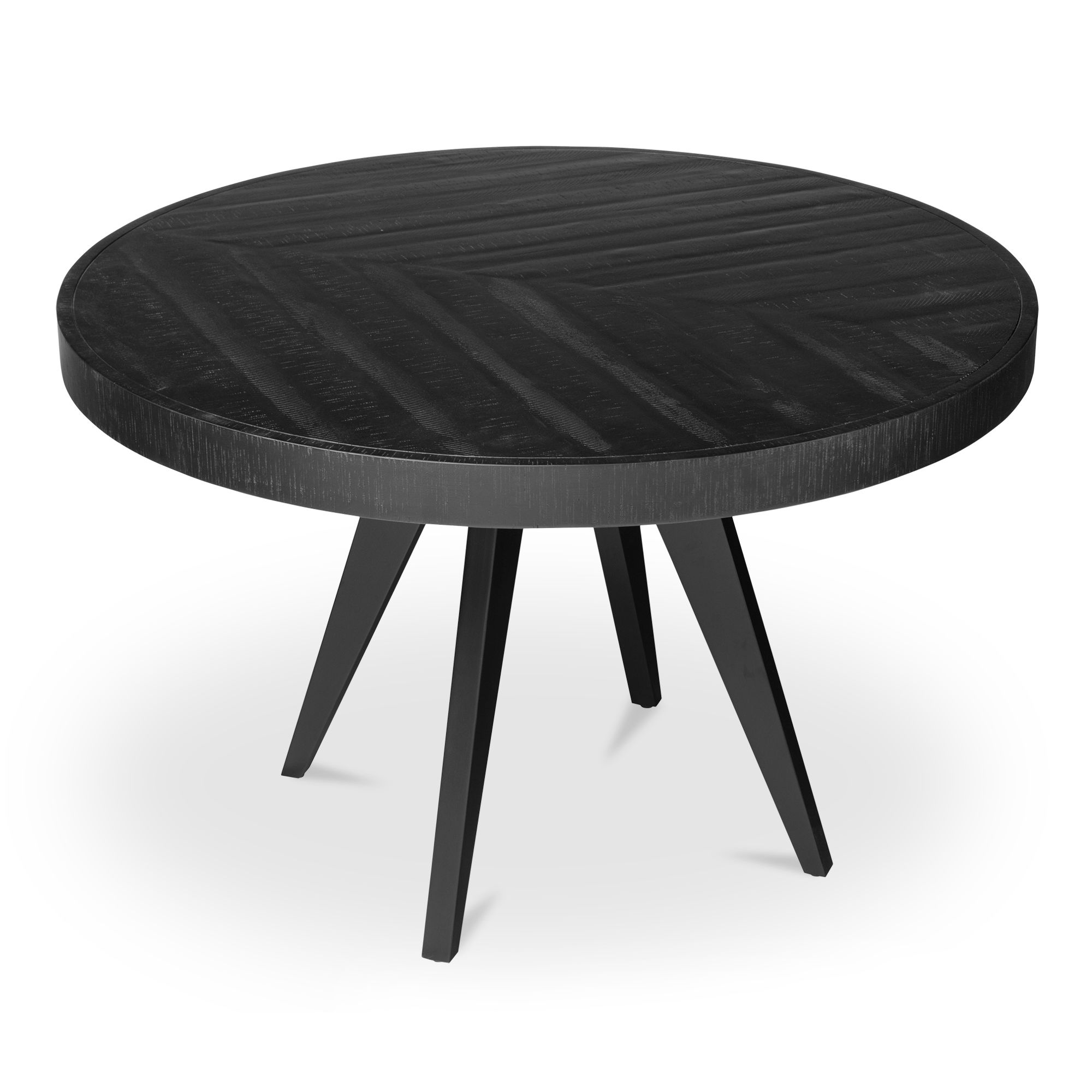 Parq Round Dining Table Black large image 