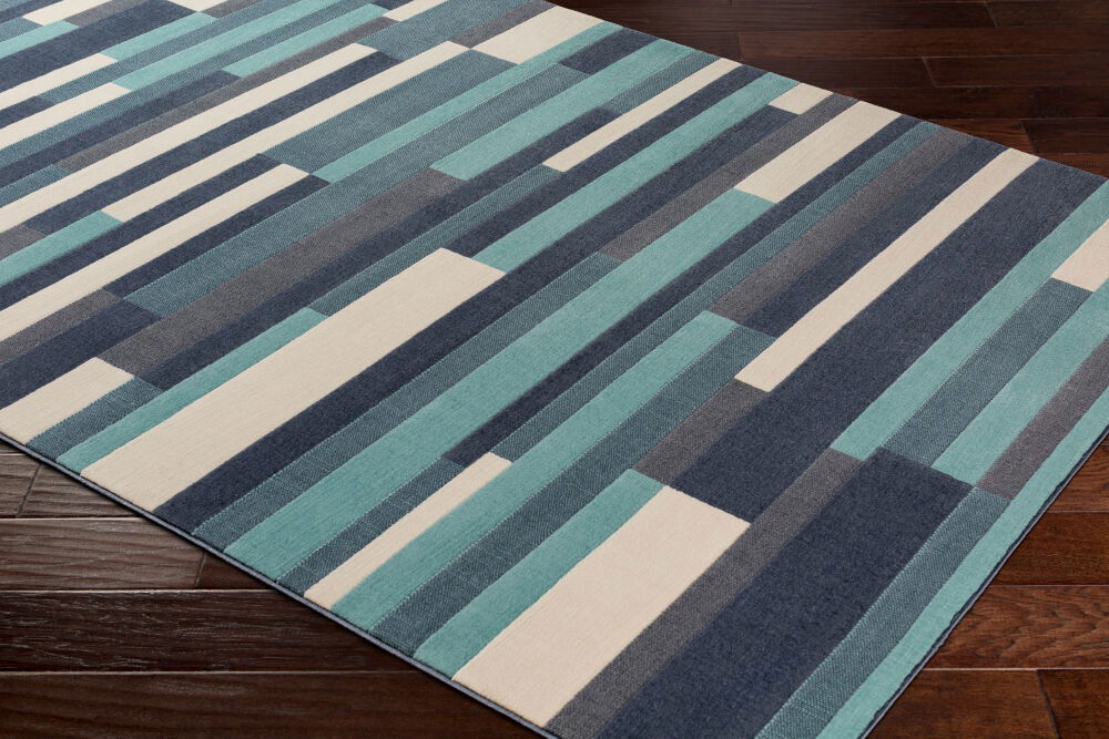 City Machine Woven Rug large image 
