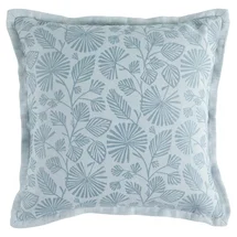 Online Designer Patio Fan Fair Rose Outdoor Throw Pillow