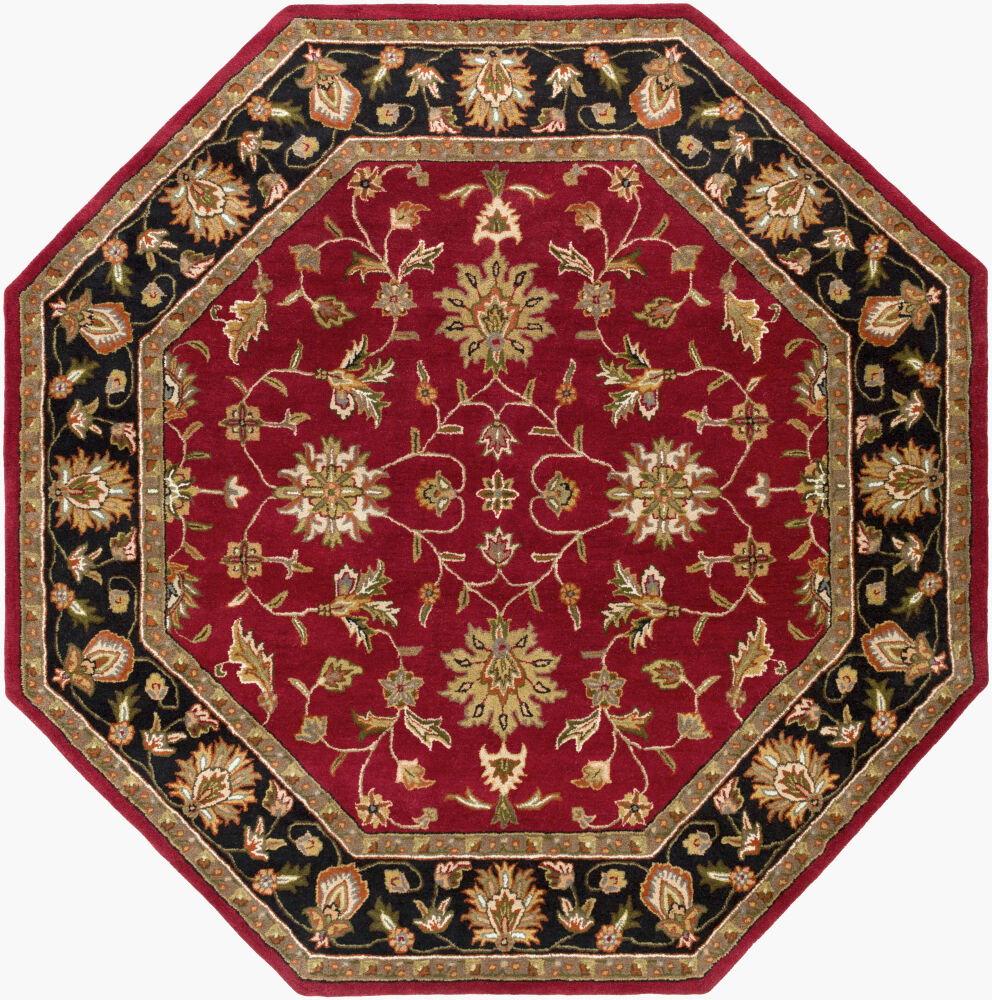 Crowne Handmade Rug, by Surya, 8' length x 8' width
