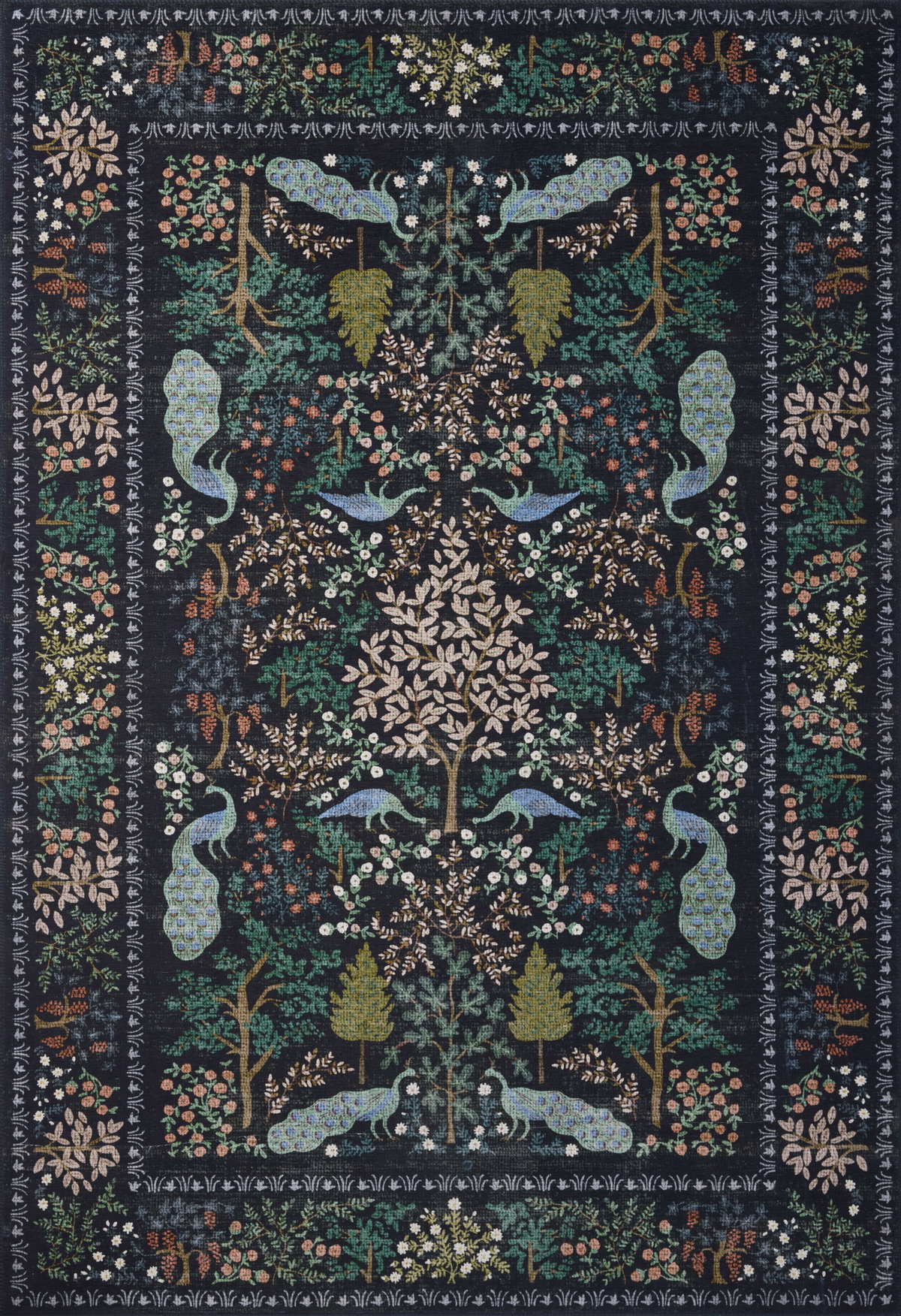 Rifle Paper Co. x Loloi Canopy Rug, 2'3" length x 3'9" width View 1