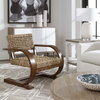 Rehema Natural Woven Accent Chair, by Uttermost, 30" width x 30" height x 30.7" depth thumbnail 2