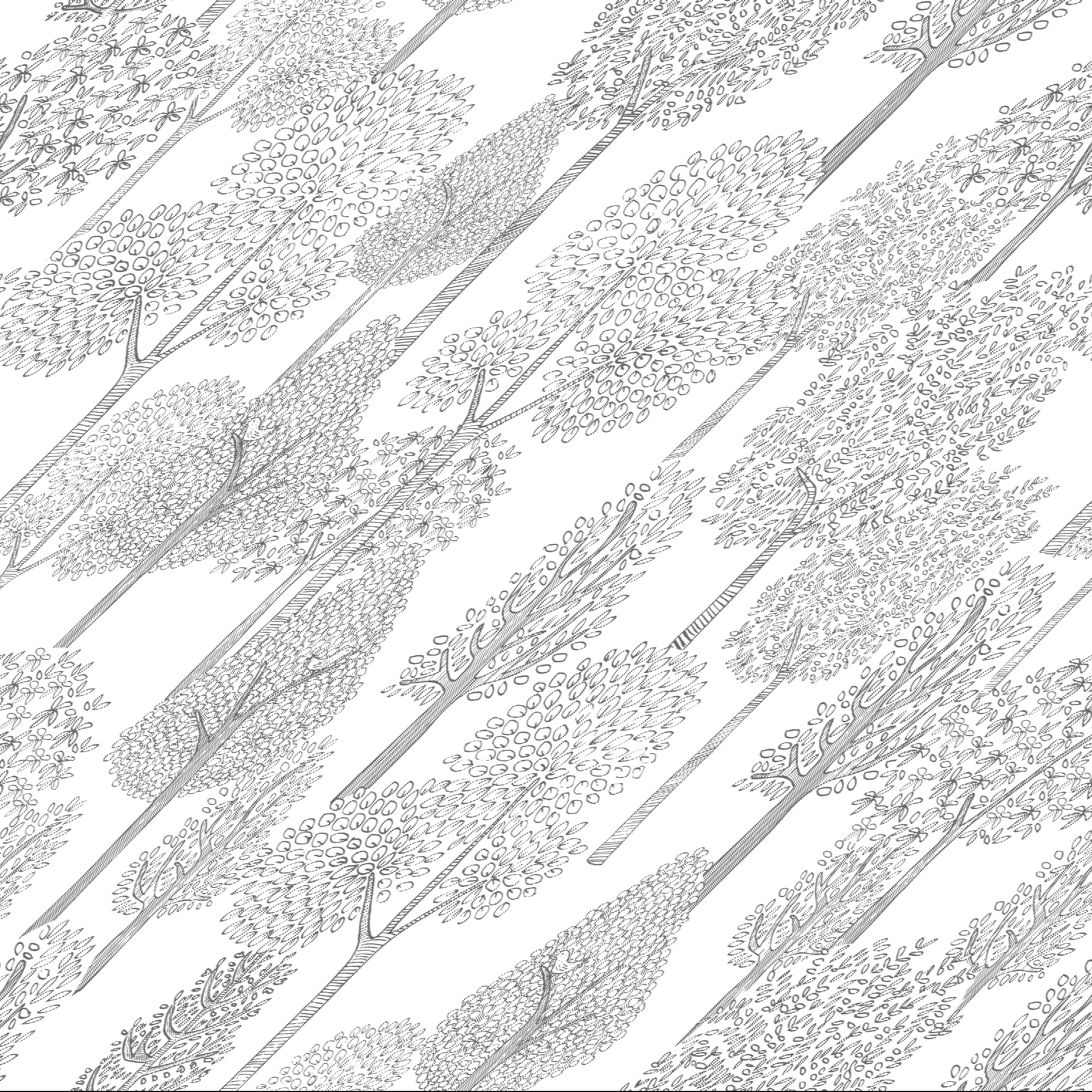 Treetops Grey Peel & Stick Wallpaper, by York Wall, 20' length x 1'8.5" width x 0.02" depth View 1