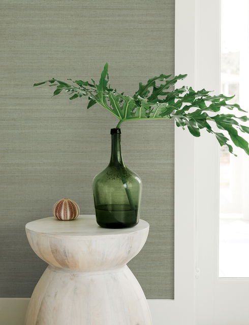 Milano Silk Emerald Wallpaper