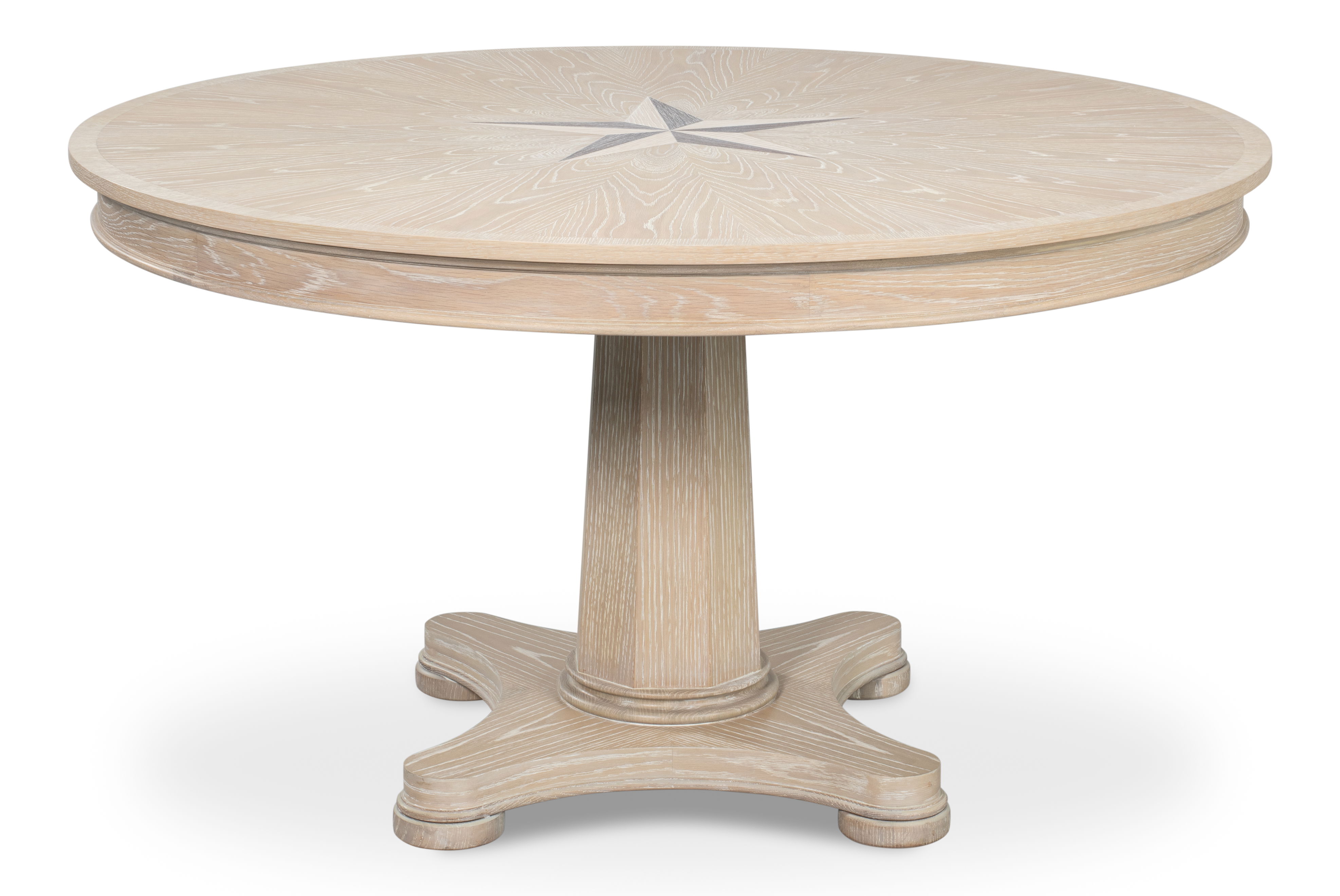 Samuel Dining Table, by Sarreid, 54" length x 54" width x 30" height View 2