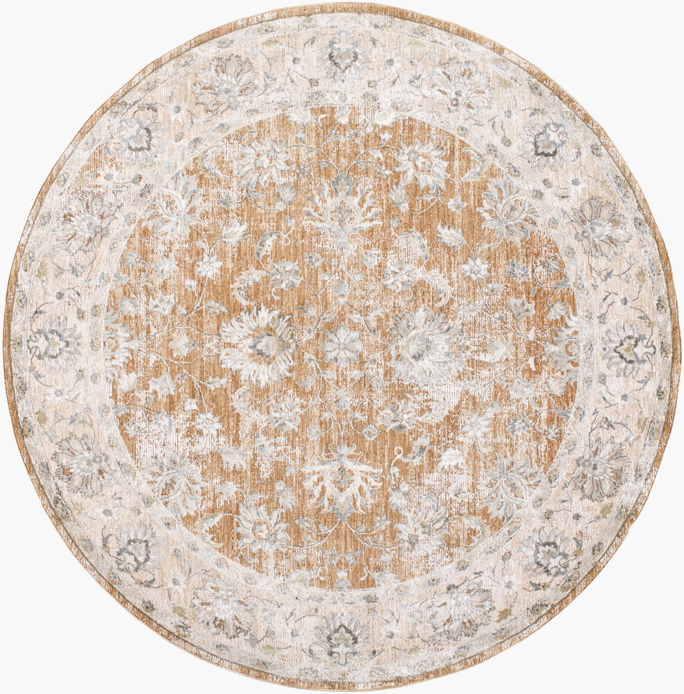 Brunswick Machine Woven Rug, by Surya, 7'10.49" length x 7'10.49" width