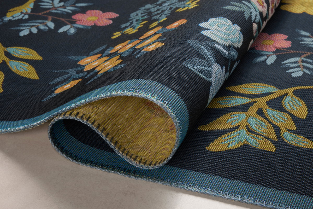 Rifle Paper Co. x Loloi Perennial Rug, 2'5" length x 3'11" width View 3