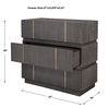 Between The Lines Accent Chest, Cabinets & Chest by Uttermost, 37" width x 35" height x 18" depth thumbnail 3