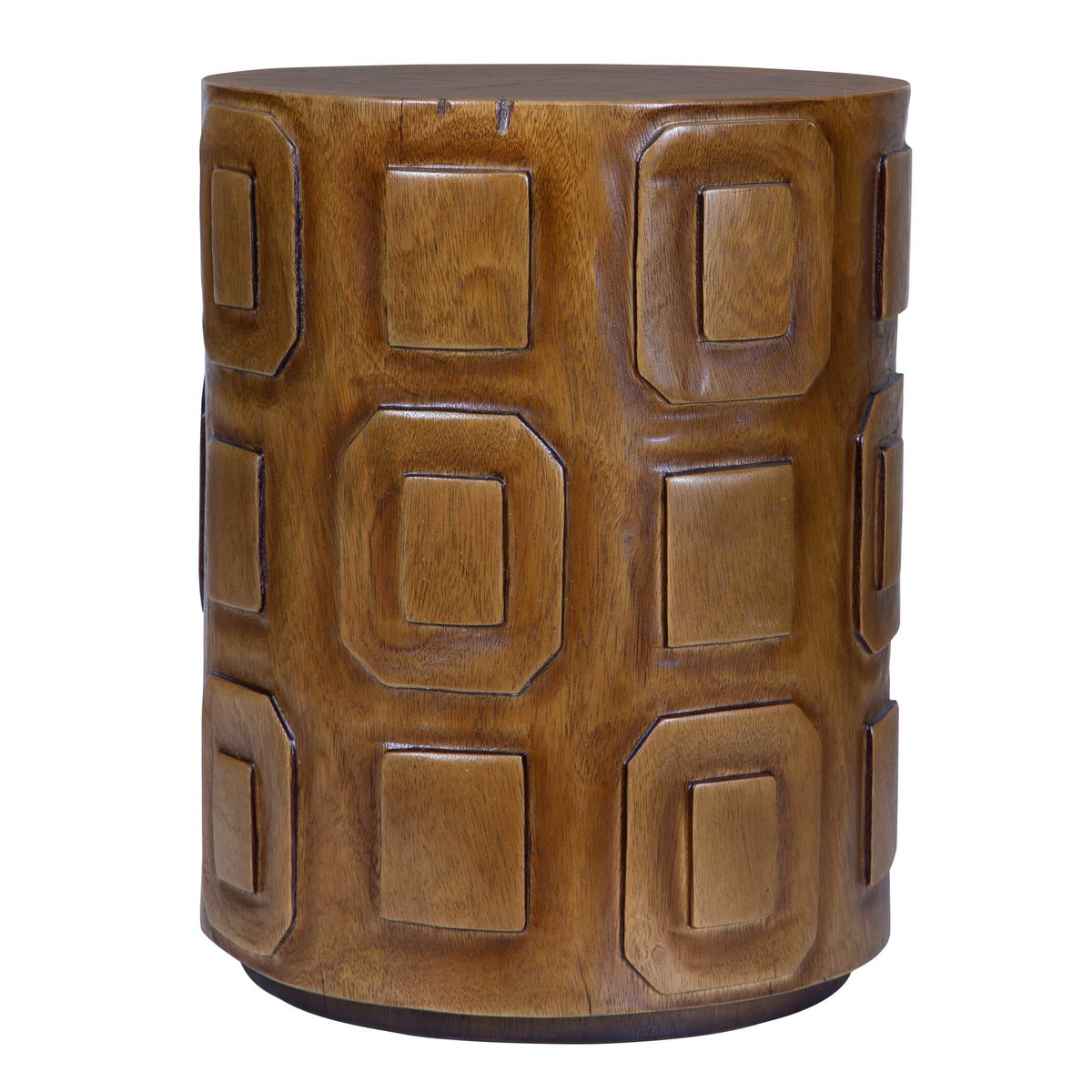 Alson Geometric Accent Table, Side & End Table by Uttermost, 14" width x 18" height x 14" depth View 4